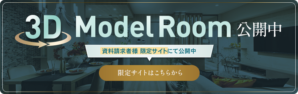 3dモデルルーム公開中