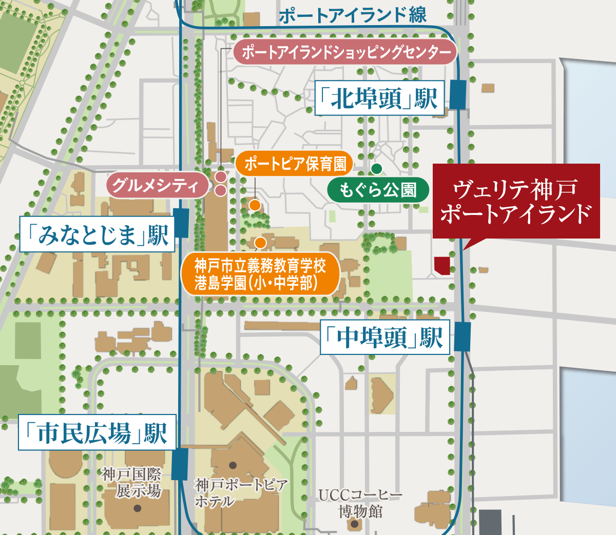 現地案内図