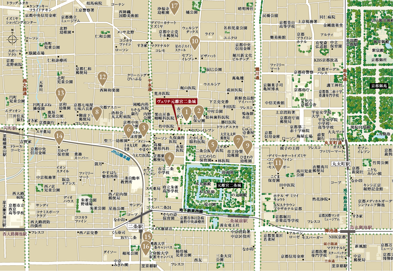 周辺地図-教育施設