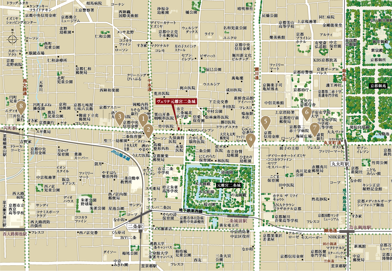 周辺地図-金融機関