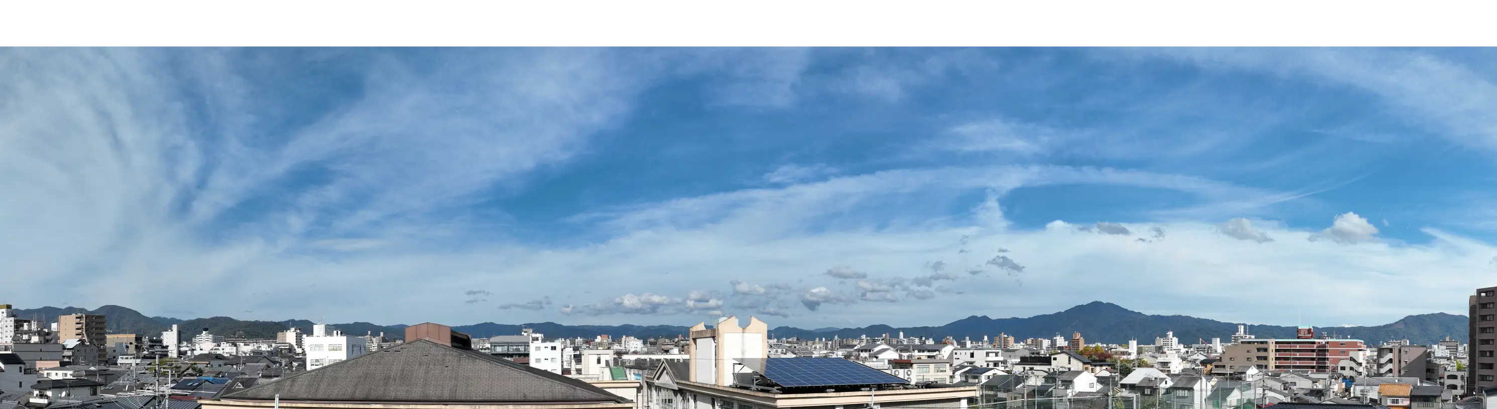 現地7階よりの眺望写真（2023年11月撮影）