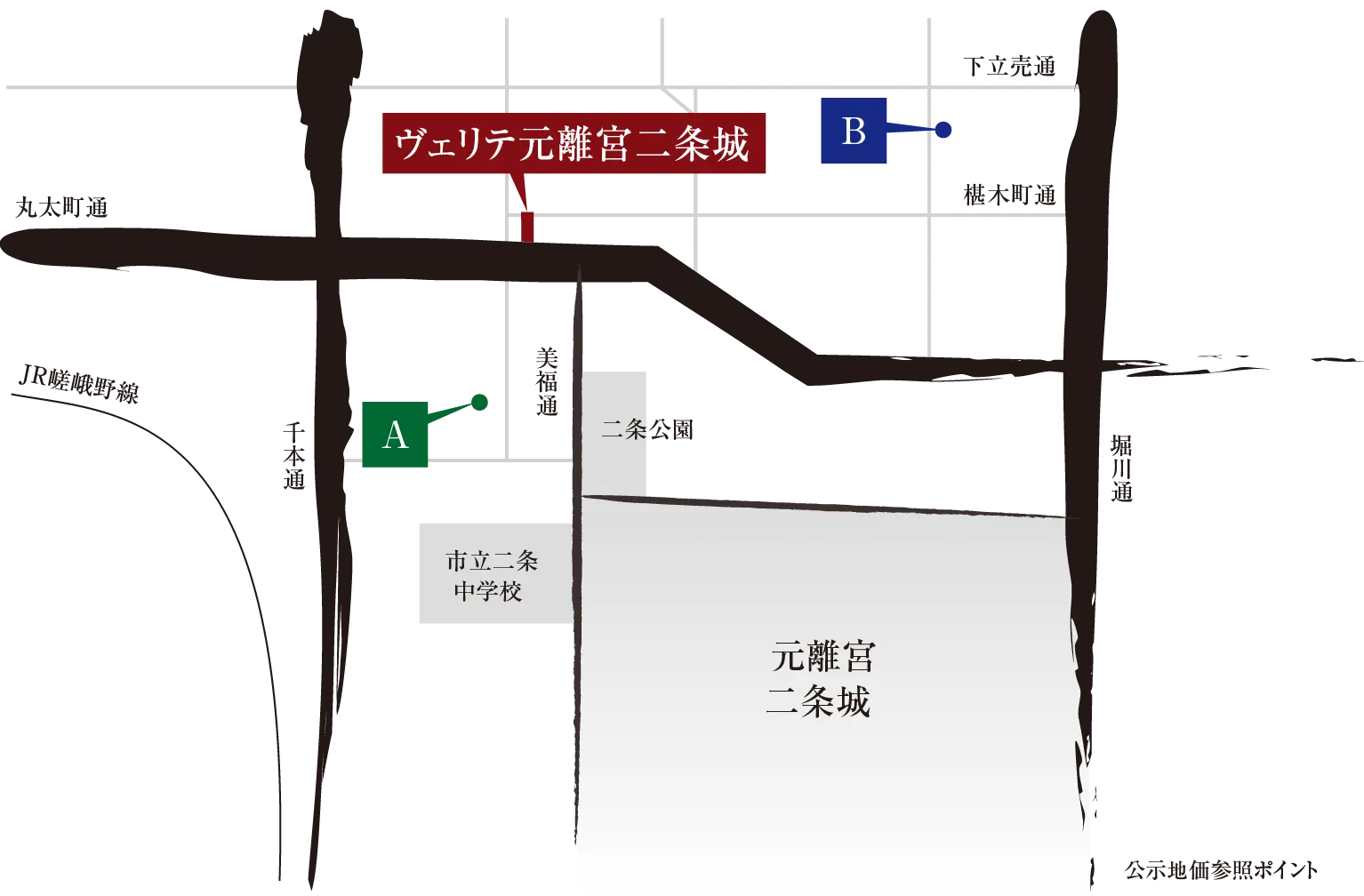 公示地価参照ポイント