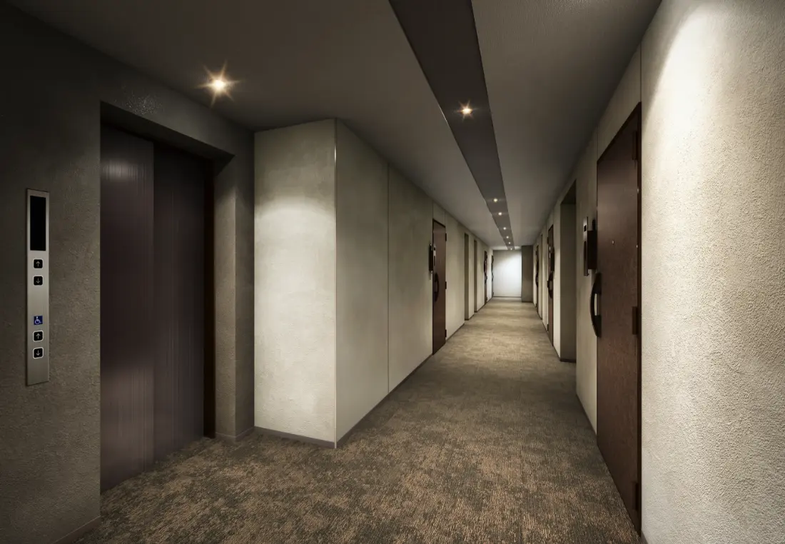 内廊下完成予想図