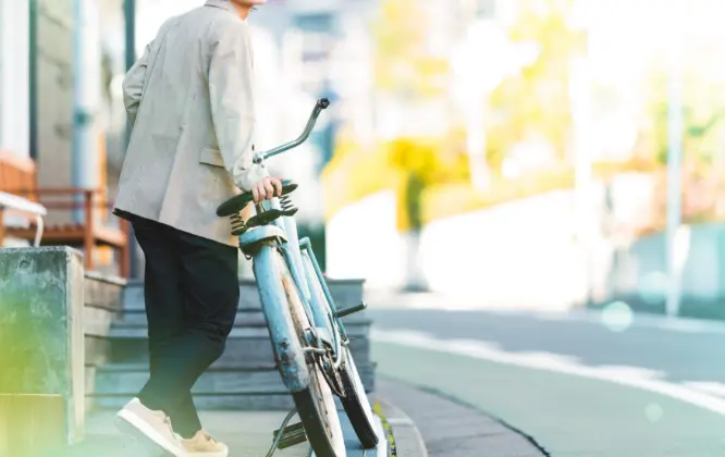 自転車置場 image photo