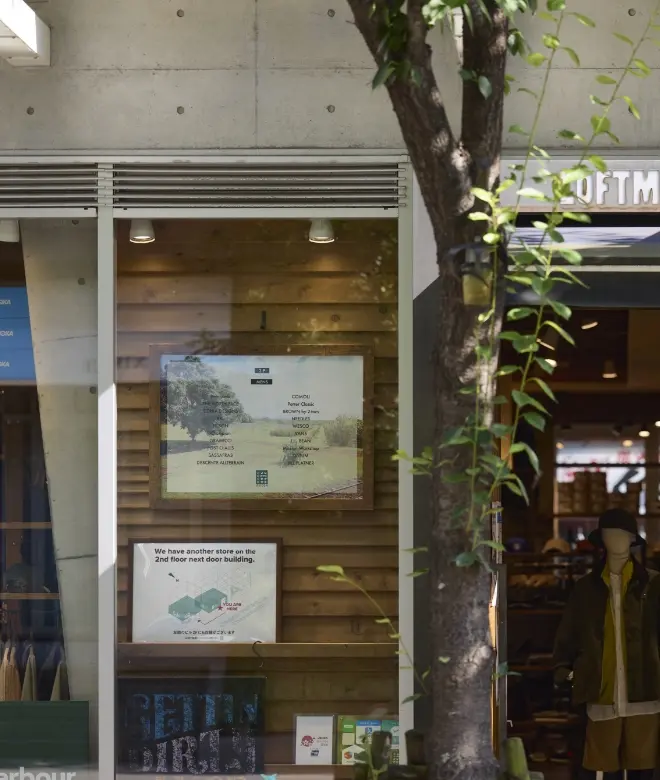 茶屋町周辺の街並み